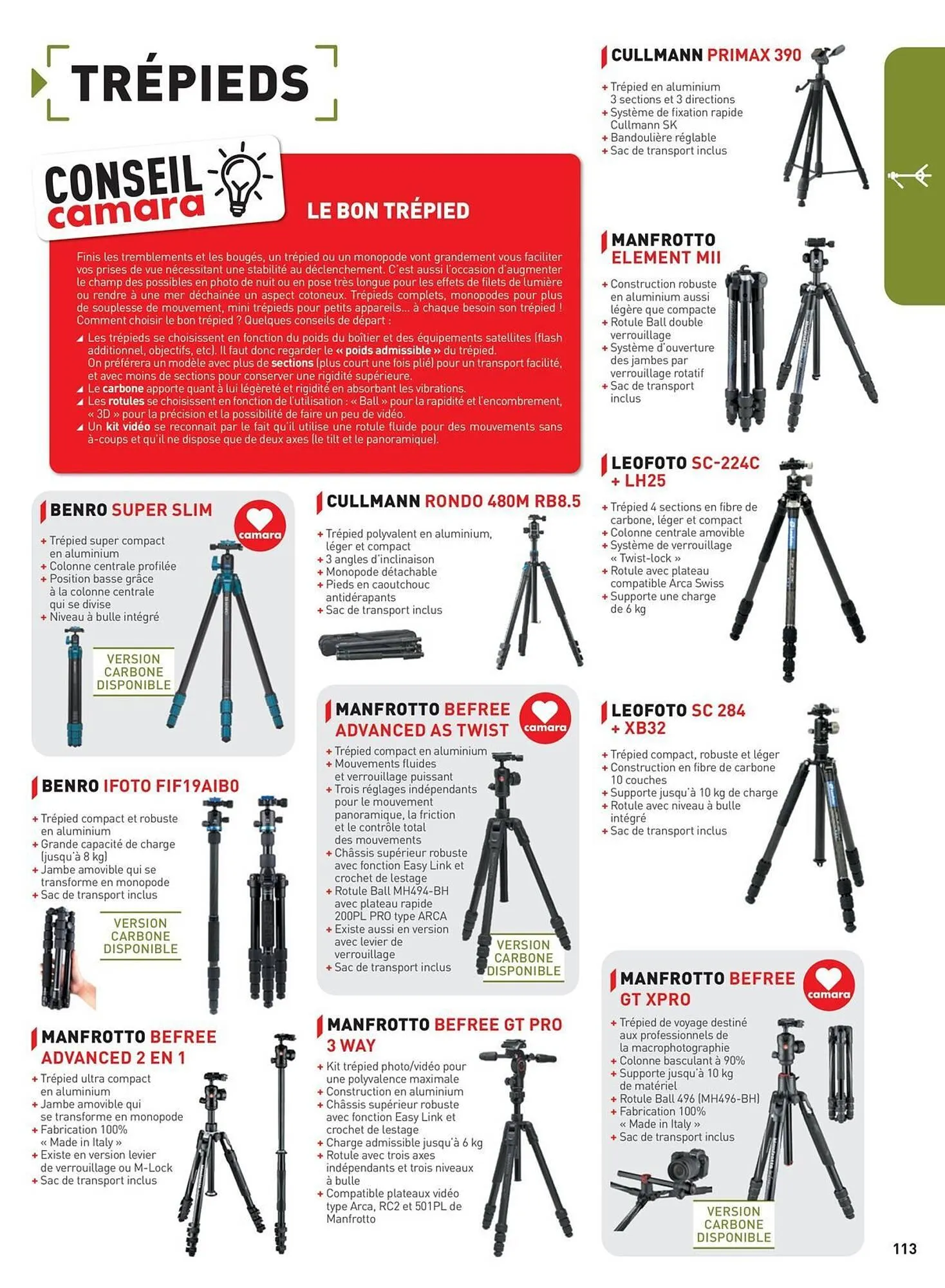 Catalogue Camara du 6 janvier au 31 décembre 2026 - Catalogue page 113