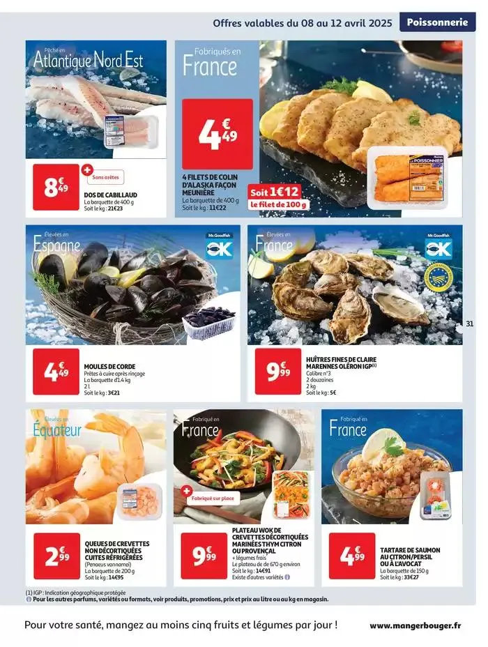 Des prix aussi bas, c'est le top du 8 avril au 21 avril 2025 - Catalogue page 32