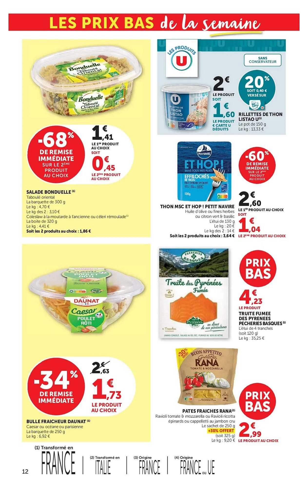 Catalogue Super U du 7 juillet au 9 août 2026 - Catalogue page 12