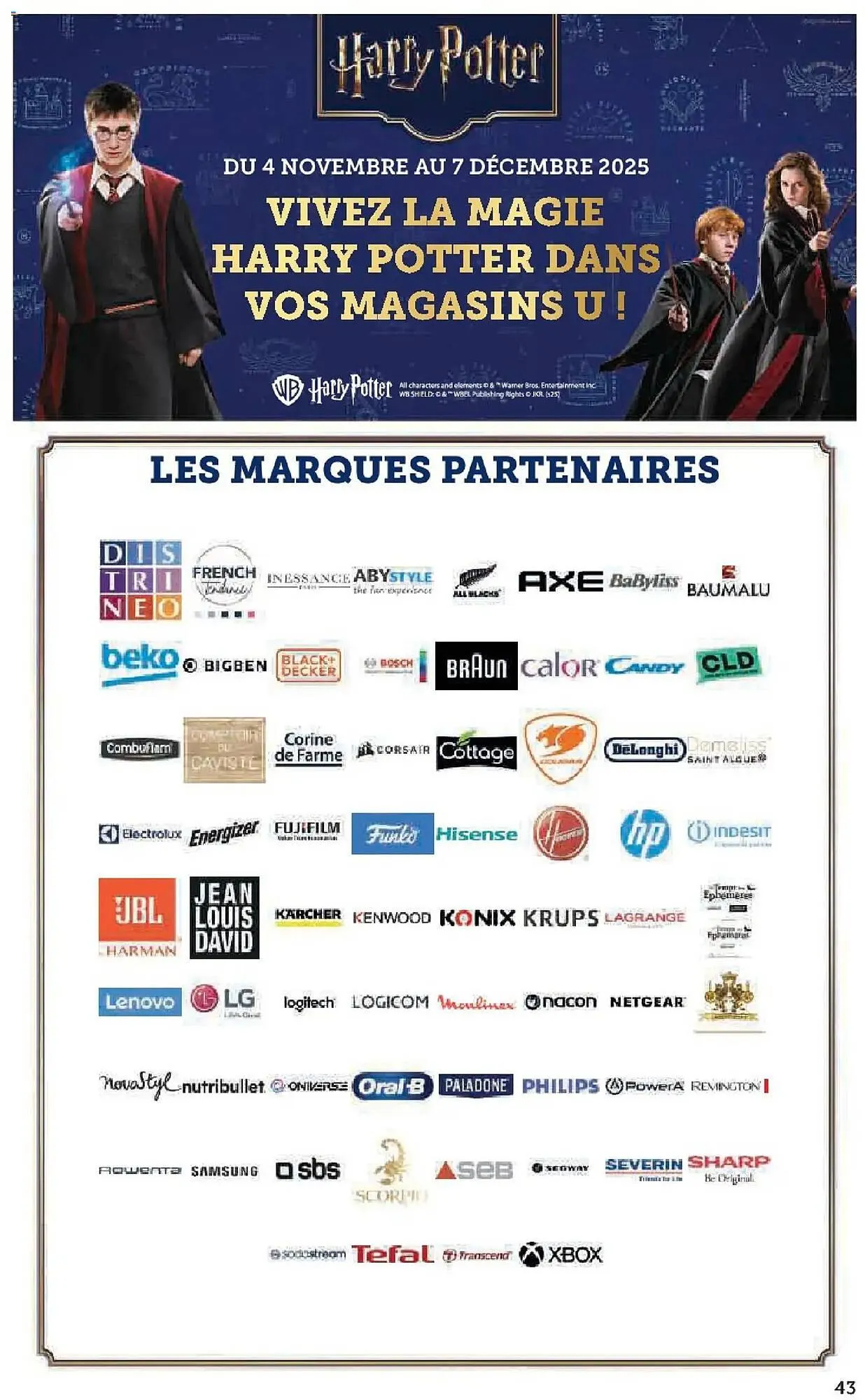 Catalogue Hyper U du 2 décembre au 24 décembre 2025 - Catalogue page 43