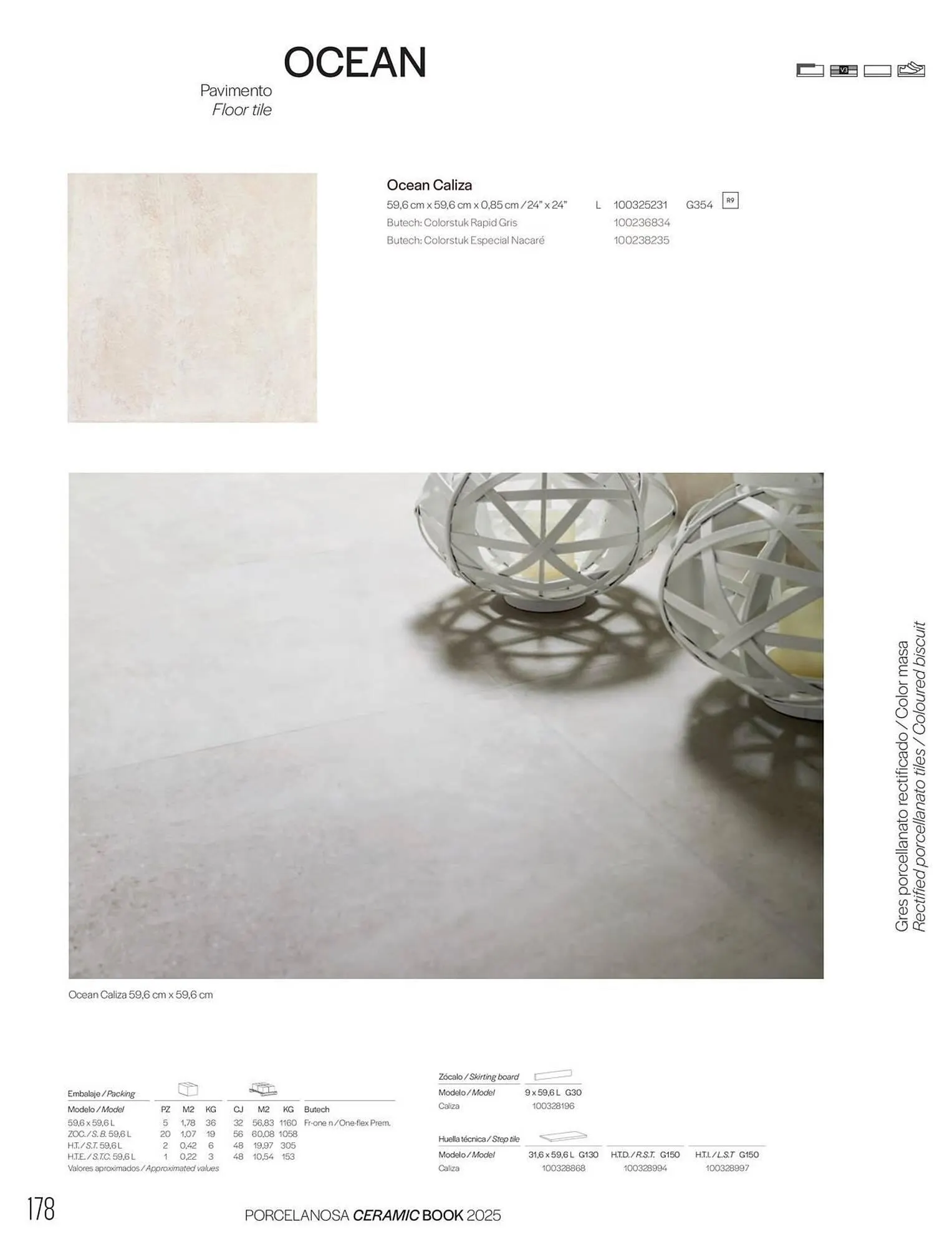 Catalogue Porcelanosa du 27 janvier au 31 décembre 2025 - Catalogue page 180