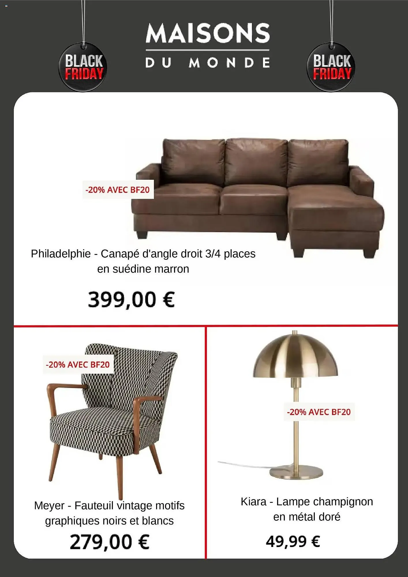 Catalogue Maisons du Monde du 27 novembre au 1 décembre 2025 - Catalogue page 5