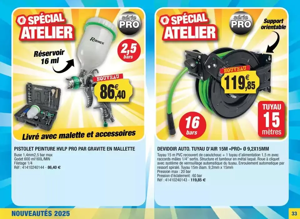 Spécial nouveautés 2025 du 25 février au 31 mai 2025 - Catalogue page 33