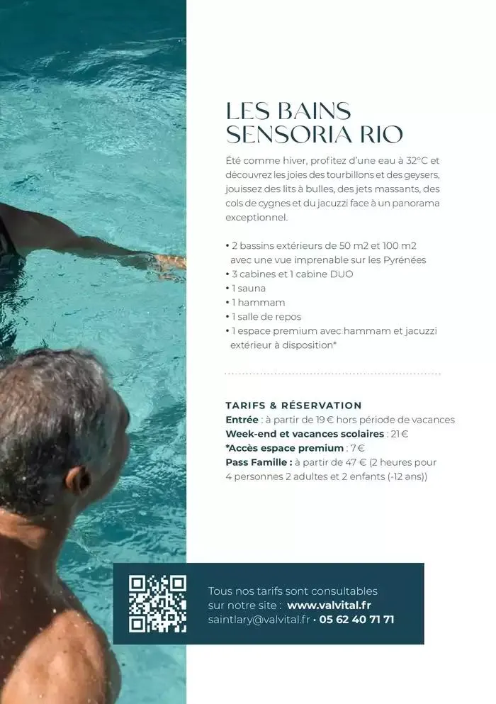 Carte Spa Saint-Lary-Soulan 2025 du 9 décembre au 31 décembre 2025 - Catalogue page 3