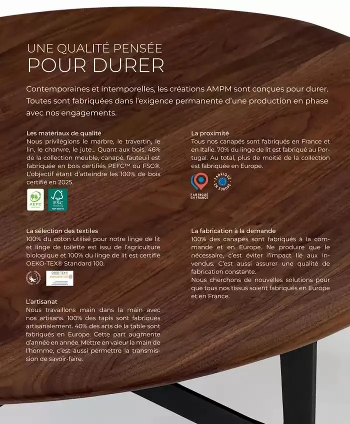 E-catalogue Automne-Hiver AMPM du 14 novembre au 31 décembre 2024 - Catalogue page 65
