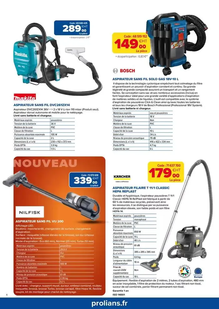 Opération nettoyage et hygiène du 4 mars au 30 avril 2025 - Catalogue page 6