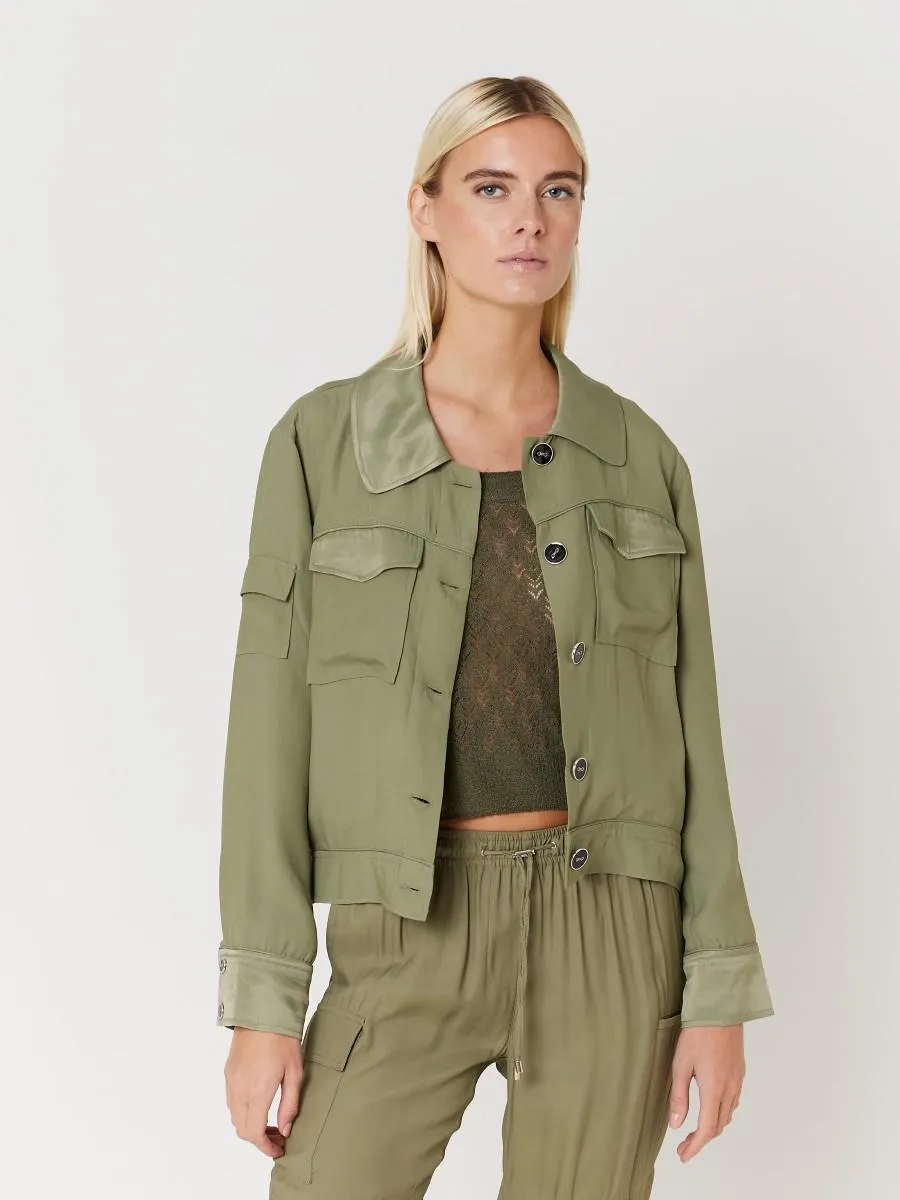 VEDRO | Veste tailleur satinée