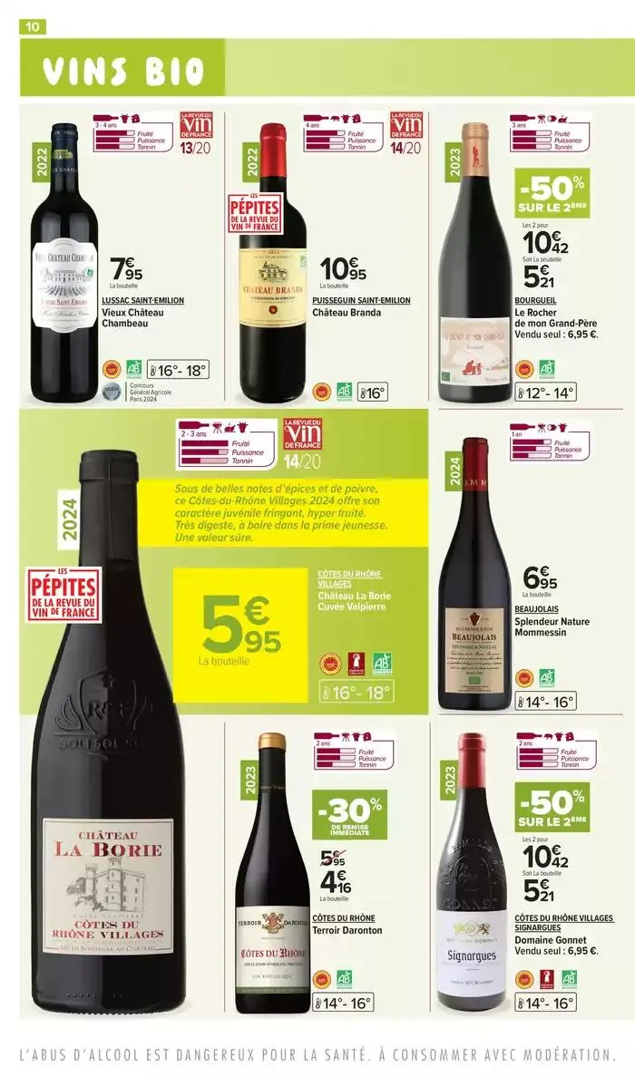 FOIRE AUX VINS, LE GUIDE DES BONS PLANS du 11 mars au 23 mars 2025 - Catalogue page 10