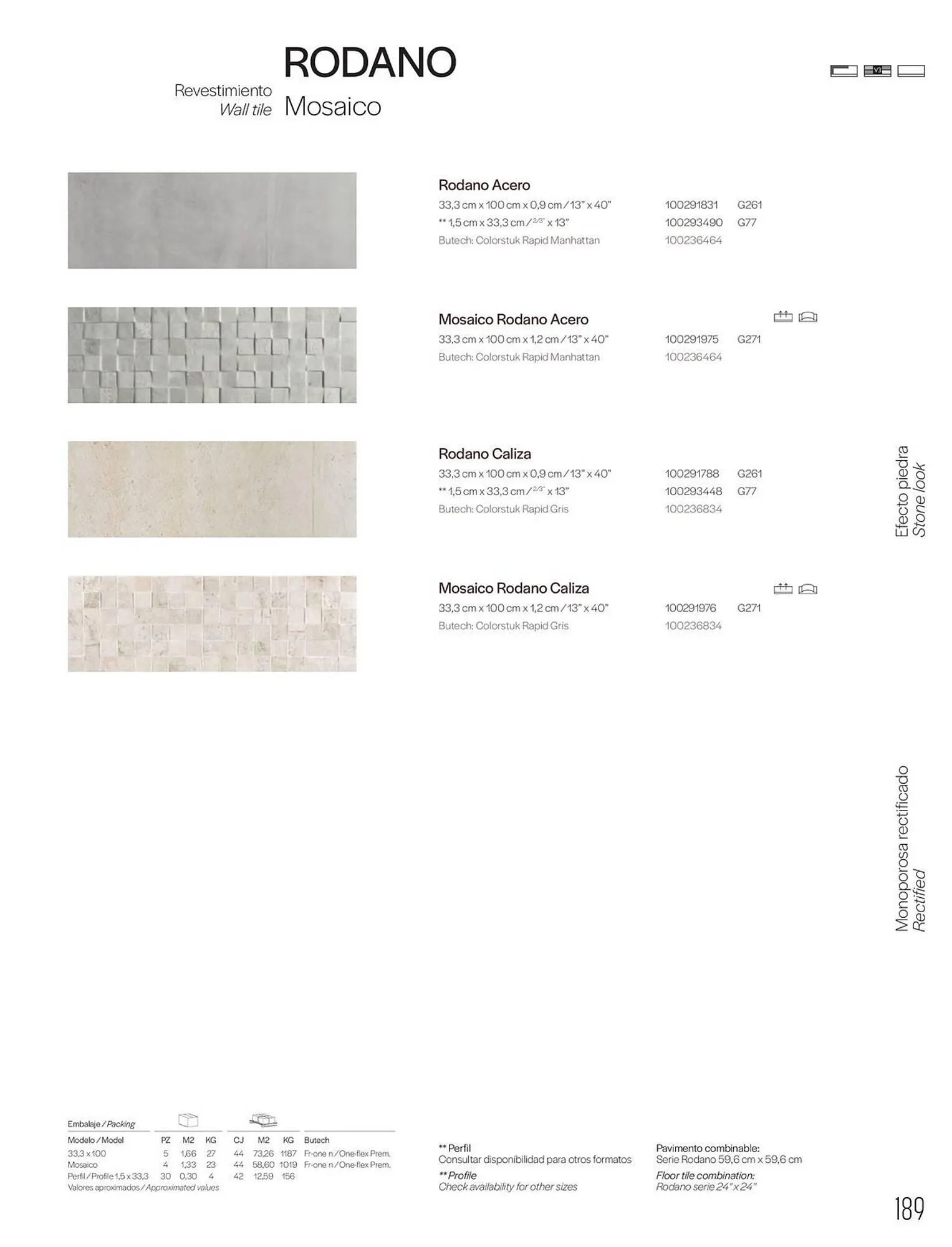 Catalogue Porcelanosa du 27 janvier au 31 décembre 2025 - Catalogue page 191