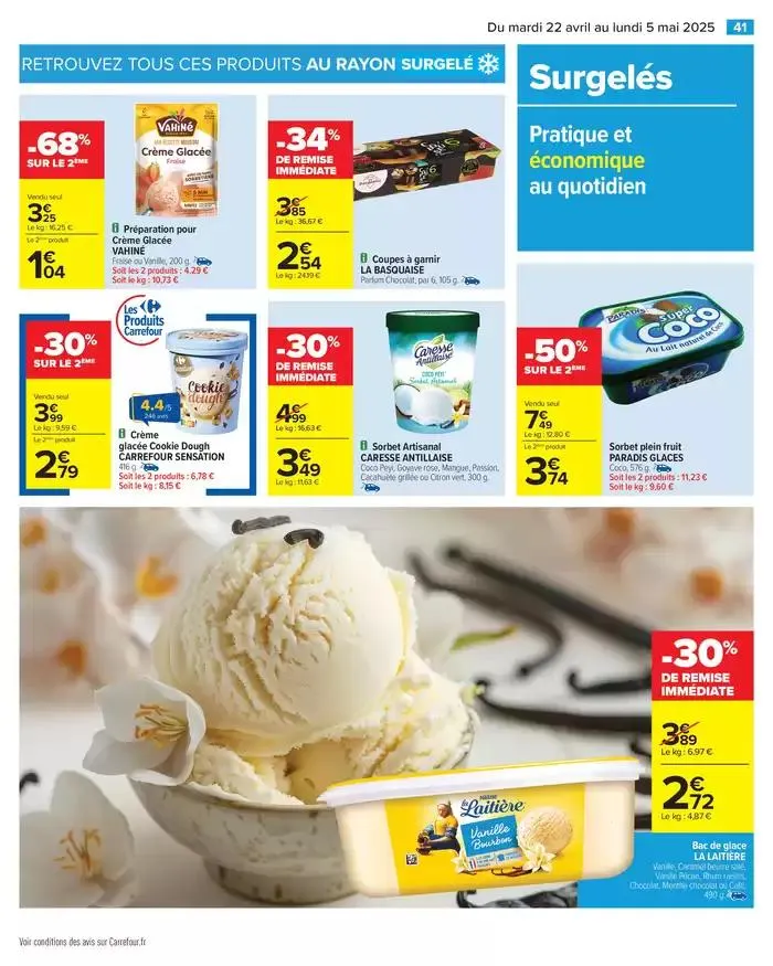 -50% SUR LE 2ÈME SUR TOUT JOKER du 22 avril au 5 mai 2025 - Catalogue page 45