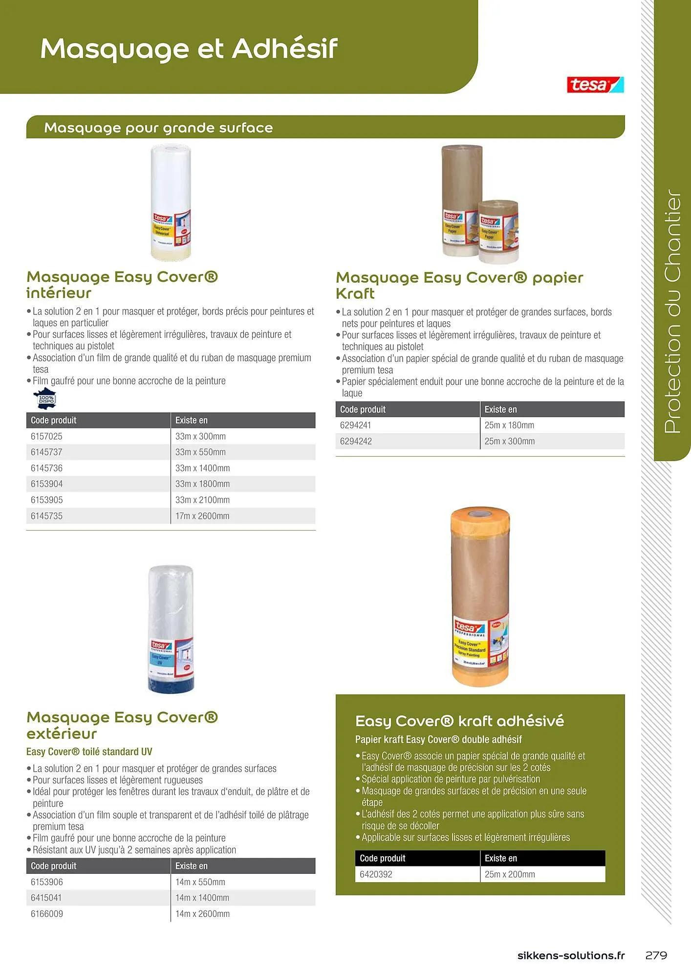 Catalogue Sikkens Solution du 8 janvier au 28 décembre 2025 - Catalogue page 279