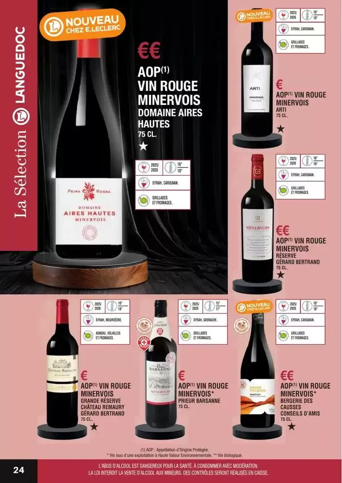 GUIDE DES VINS 2025 2026 du 27 février au 31 janvier 2027 - Catalogue page 24