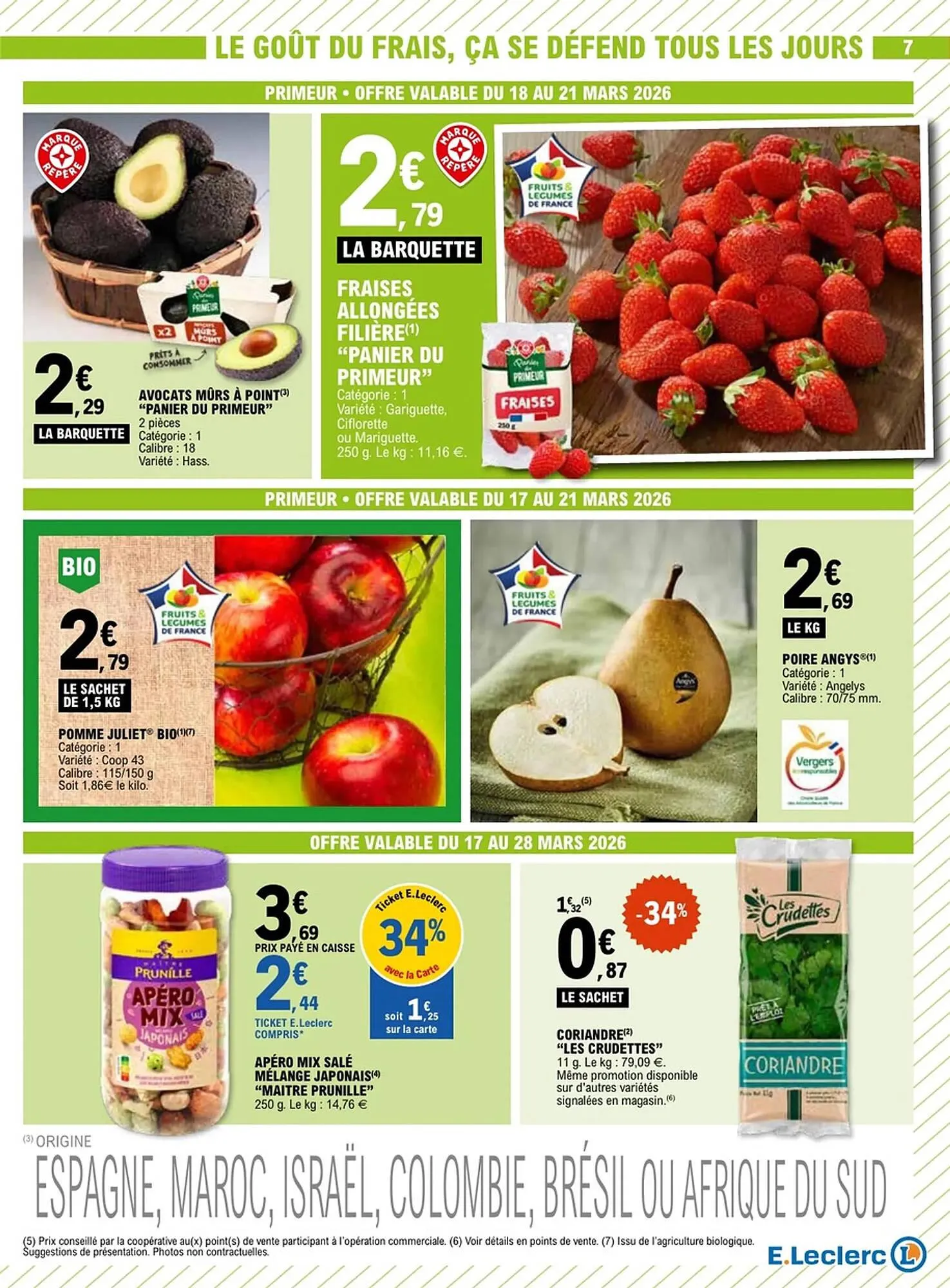 Catalogue E.Leclerc du 17 mars au 28 mars 2026 - Catalogue page 7