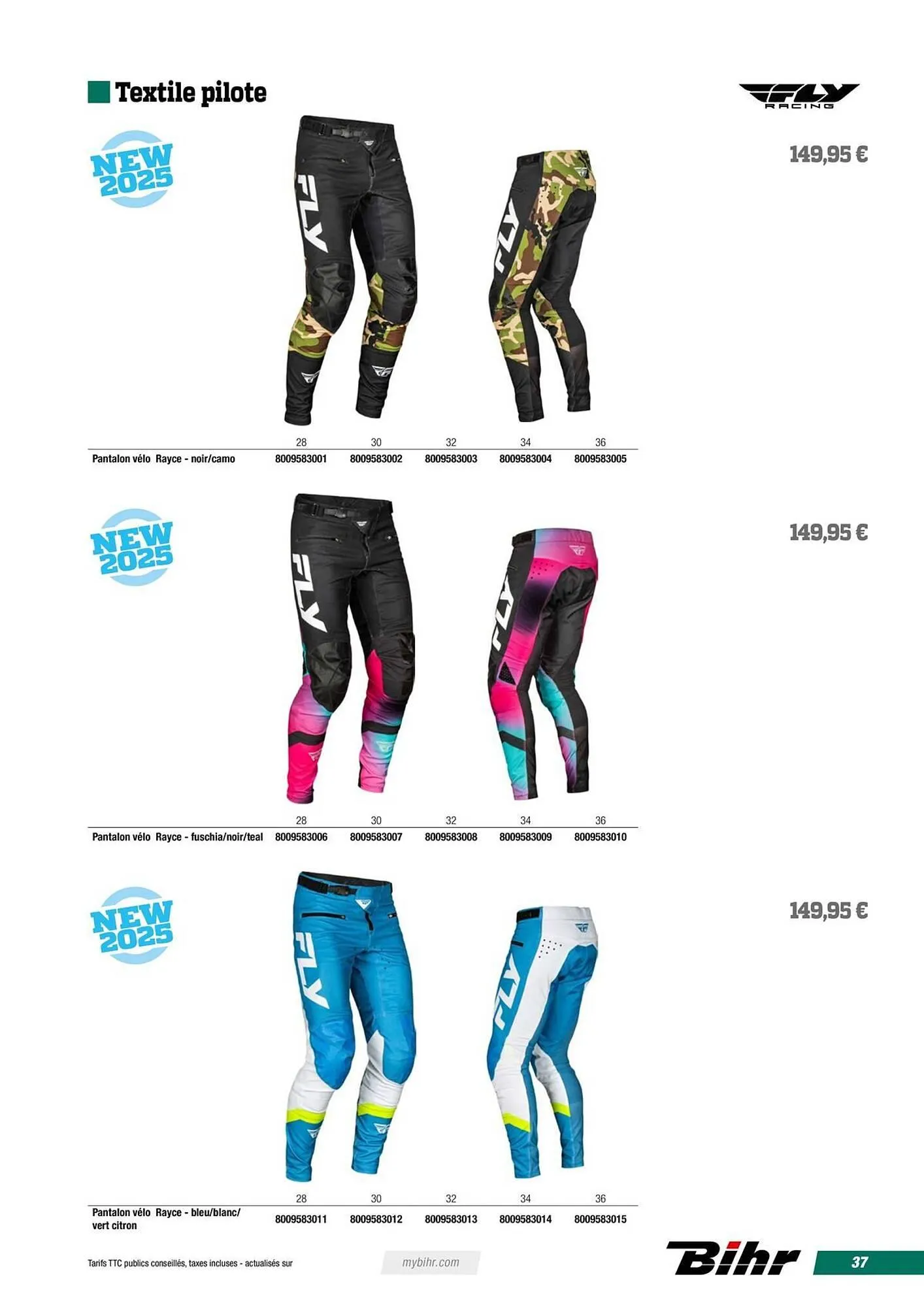 Catalogue Bihr du 12 avril au 31 décembre 2025 - Catalogue page 37