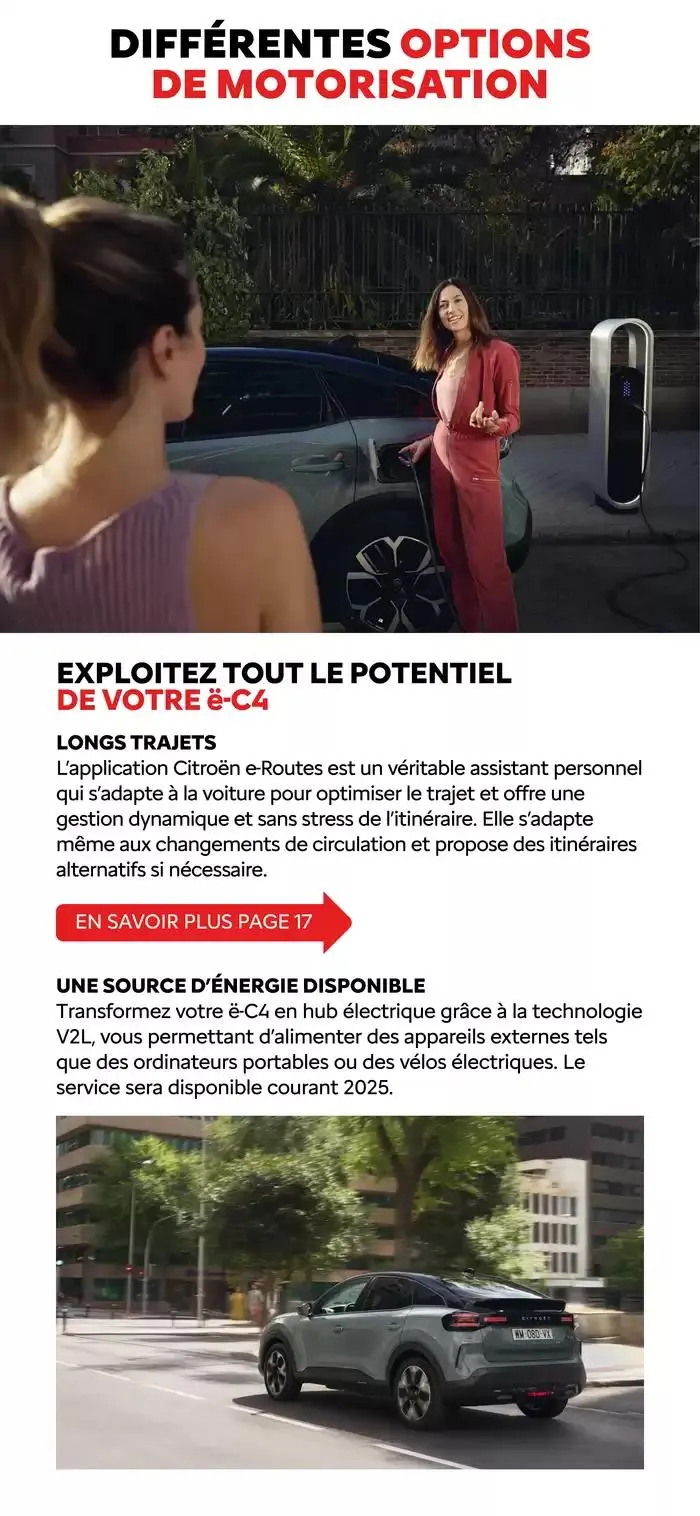 Citroën Nouvelle ë-C4 Electrique 5 portes C-BOOK du 15 janvier au 15 janvier 2026 - Catalogue page 10