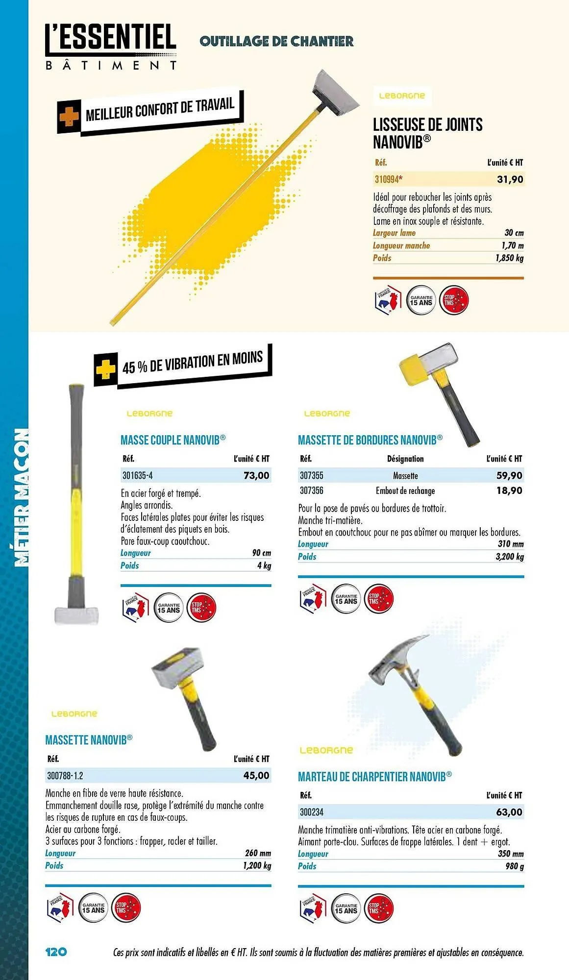 Catalogue Master Pro du 3 janvier au 31 décembre 2025 - Catalogue page 122