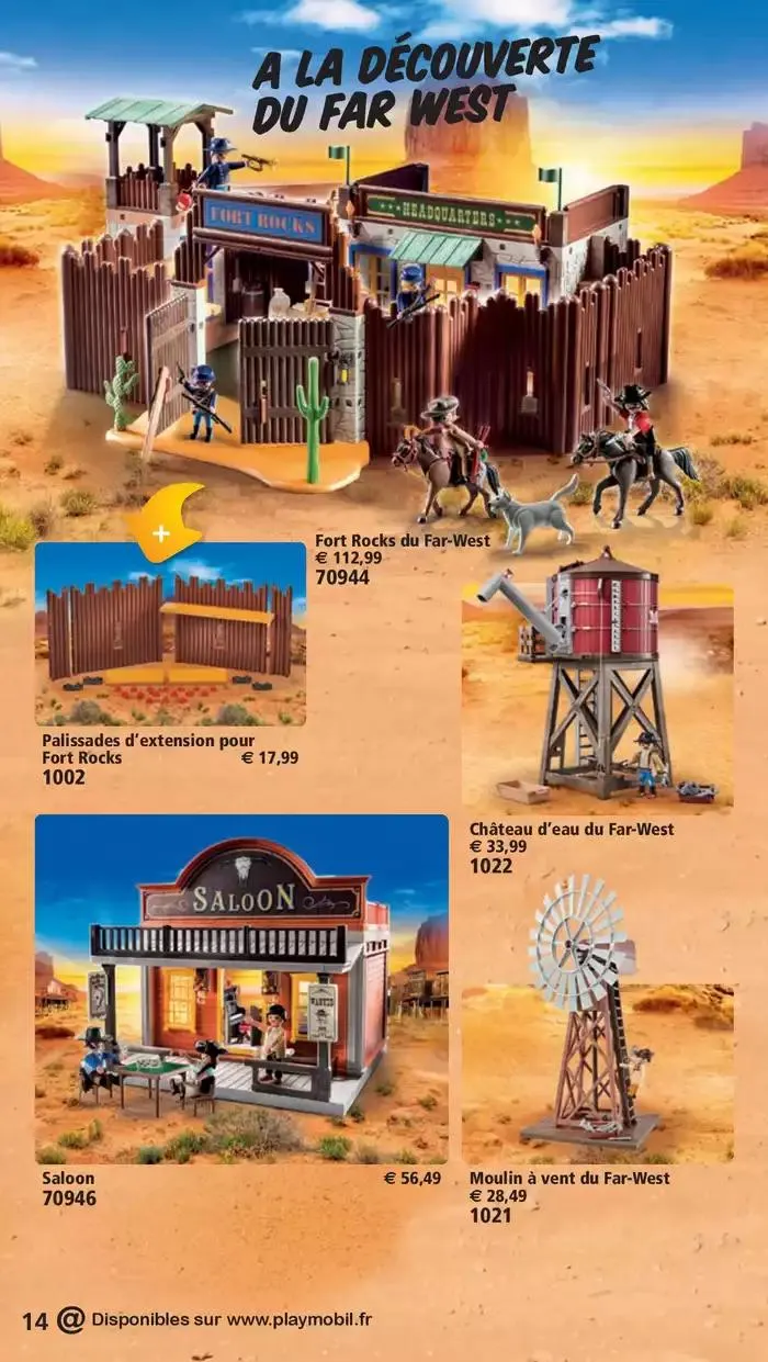 Playmobil PLUS du 10 février au 30 juin 2025 - Catalogue page 14