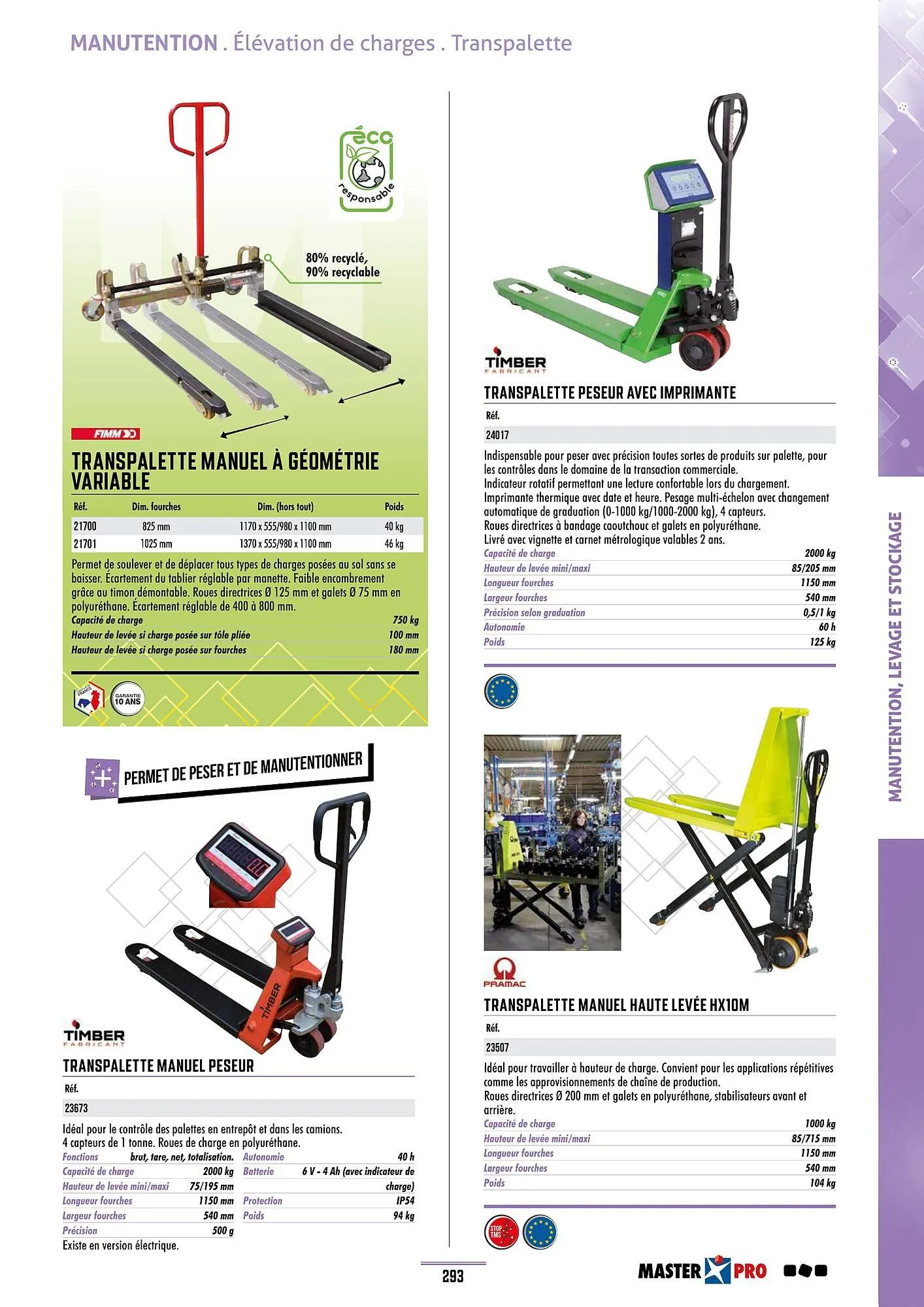 Catalogue Master Pro du 28 janvier au 30 décembre 2028 - Catalogue page 297