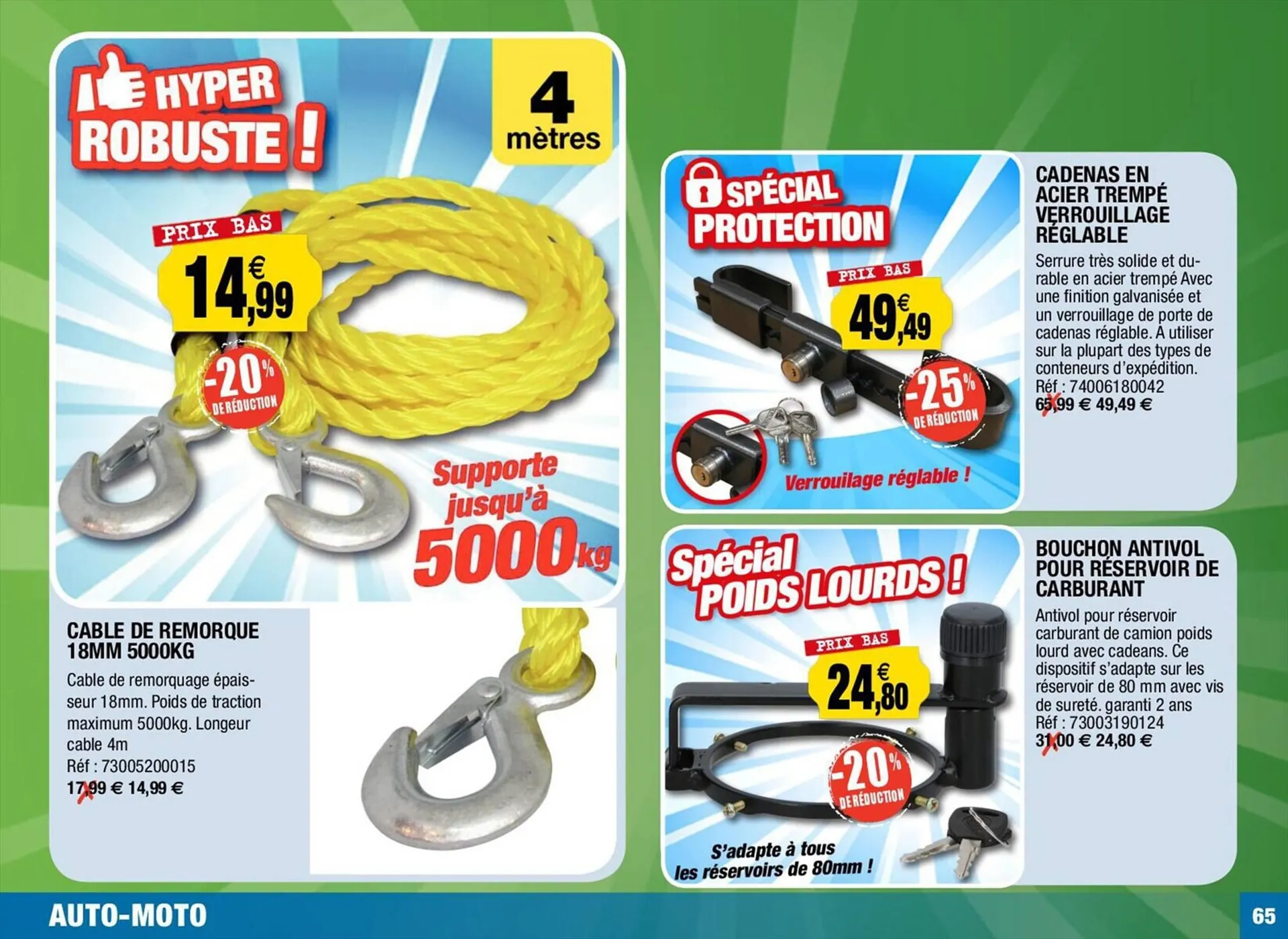 Catalogue Outiror du 4 juillet au 31 juillet 2023 - Catalogue page 65