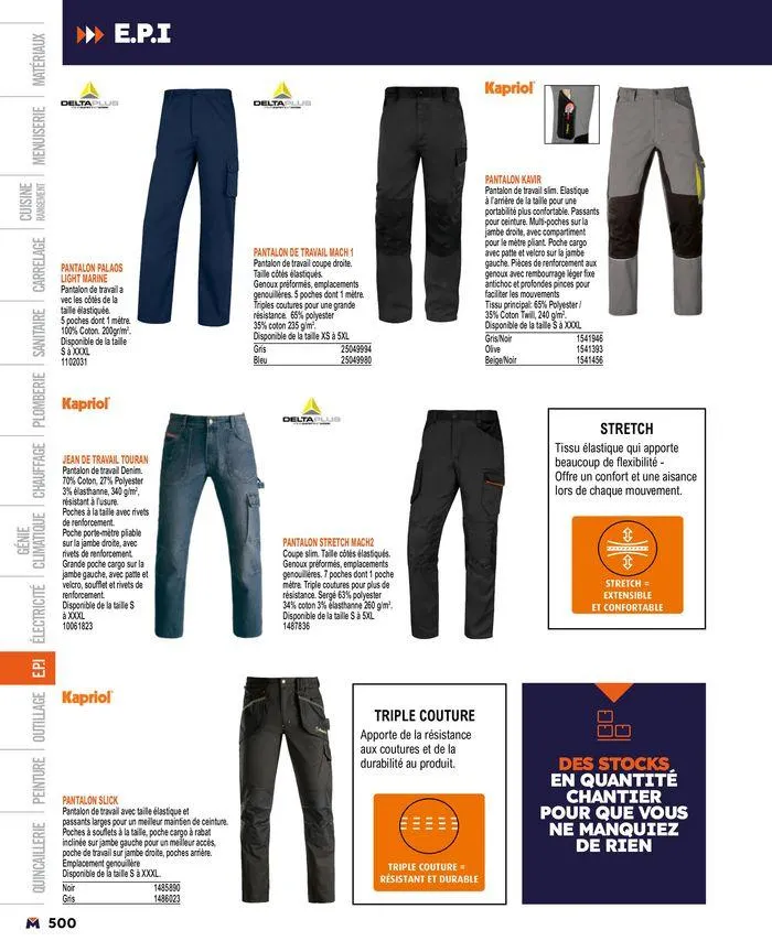 Guide produits 2024 du 15 mars au 31 décembre 2024 - Catalogue page 500