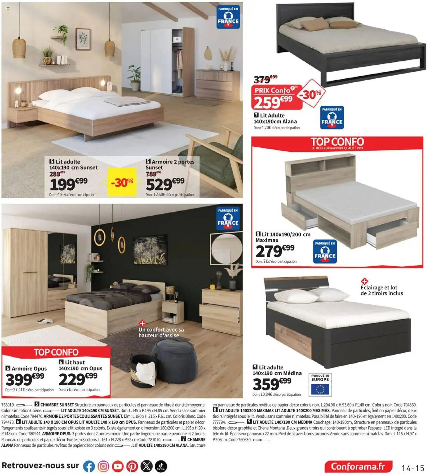 Catalogue Conforama du 10 juin au 7 juillet 2025 - Catalogue page 15