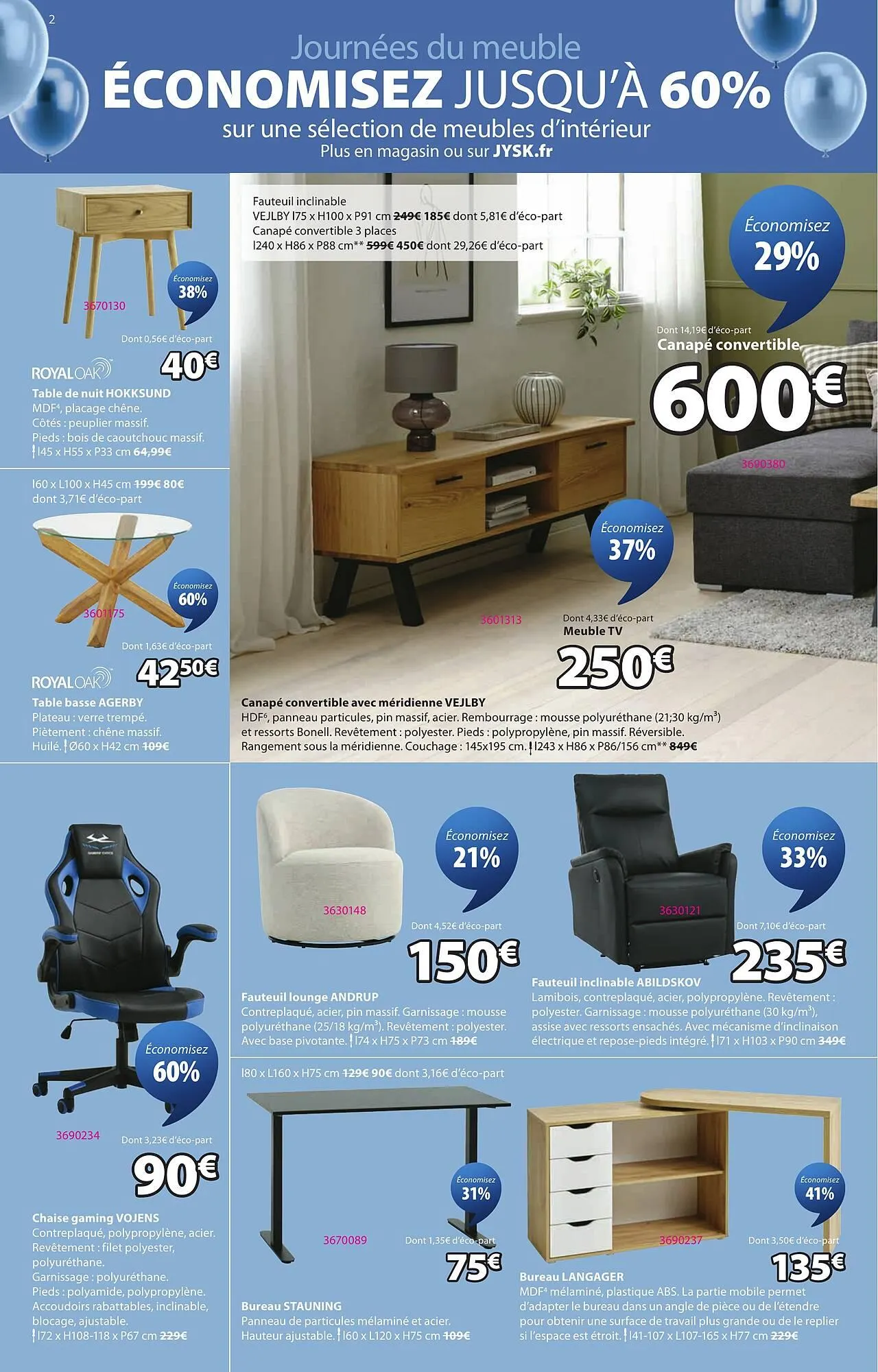 Catalogue JYSK du 17 mars au 11 mai 2026 - Catalogue page 2