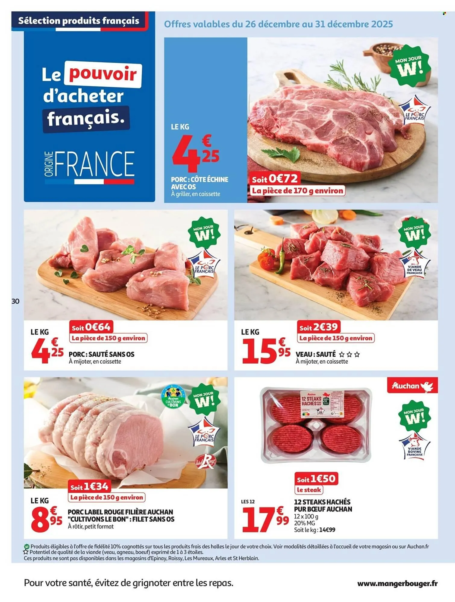 Catalogue Auchan du 26 décembre au 4 janvier 2026 - Catalogue page 30