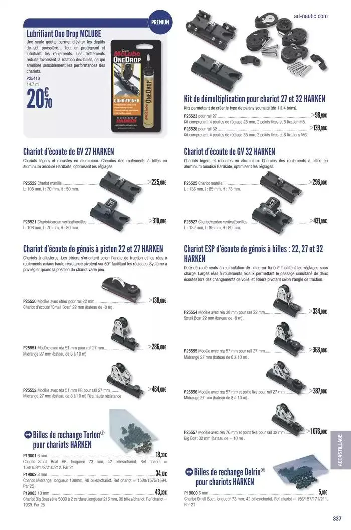 Catalogue Accastillage Diffusion 2025 du 1 janvier au 31 décembre 2025 - Catalogue page 339