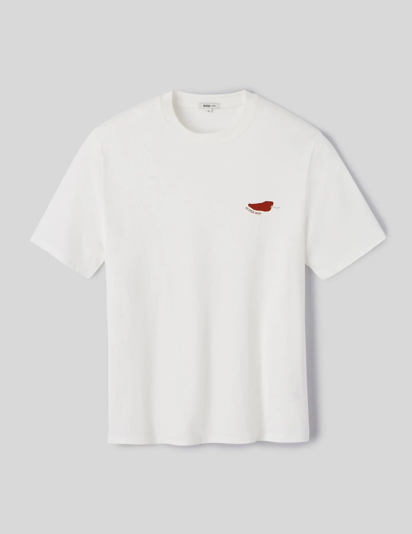 T-shirt imprimé piment - Blanc