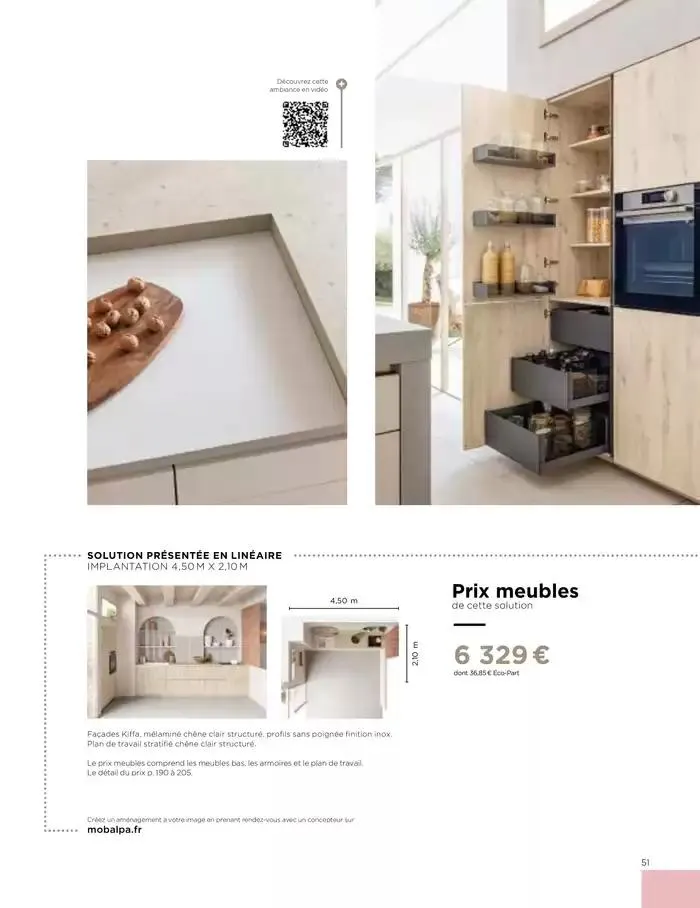 Cuisines & aménagements sur-mesure du 6 mars au 31 décembre 2025 - Catalogue page 53