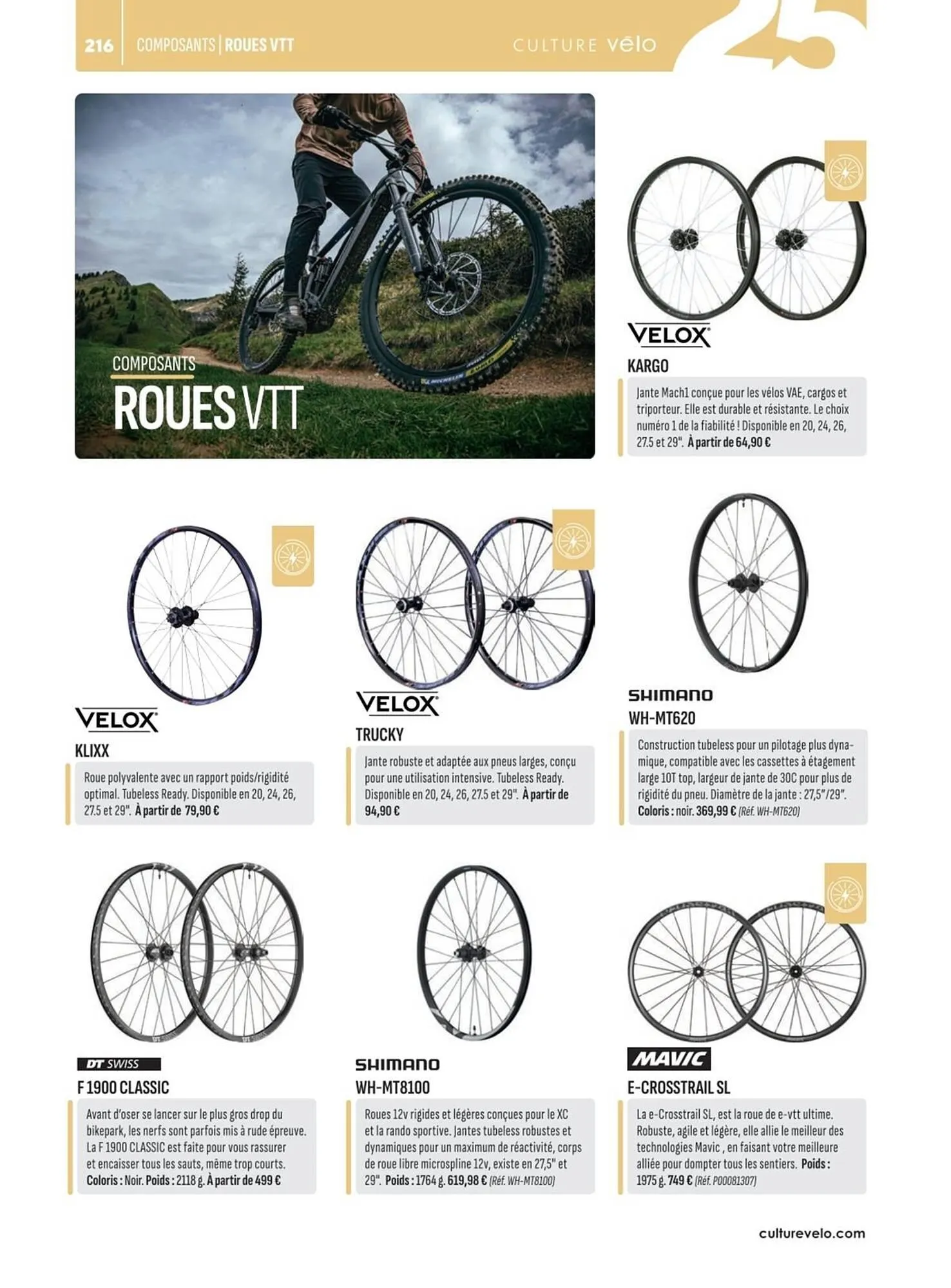 Catalogue Culture Vélo du 2 mai au 31 décembre 2025 - Catalogue page 216