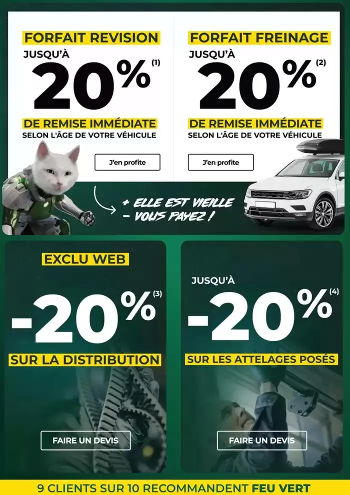 Les Offres Feu Vert du 26 mars au 28 avril 2025 - Catalogue page 2