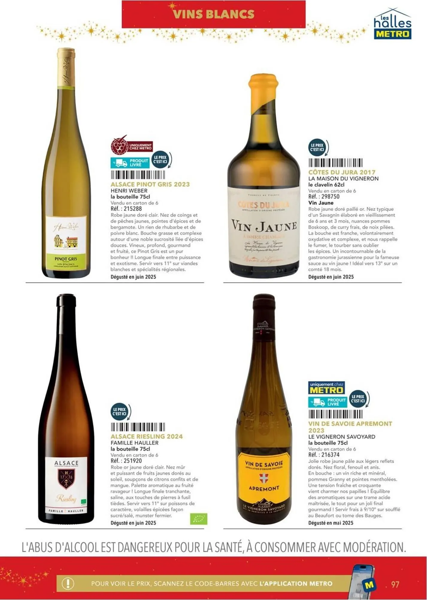 Catalogue METRO du 16 octobre au 31 décembre 2025 - Catalogue page 97