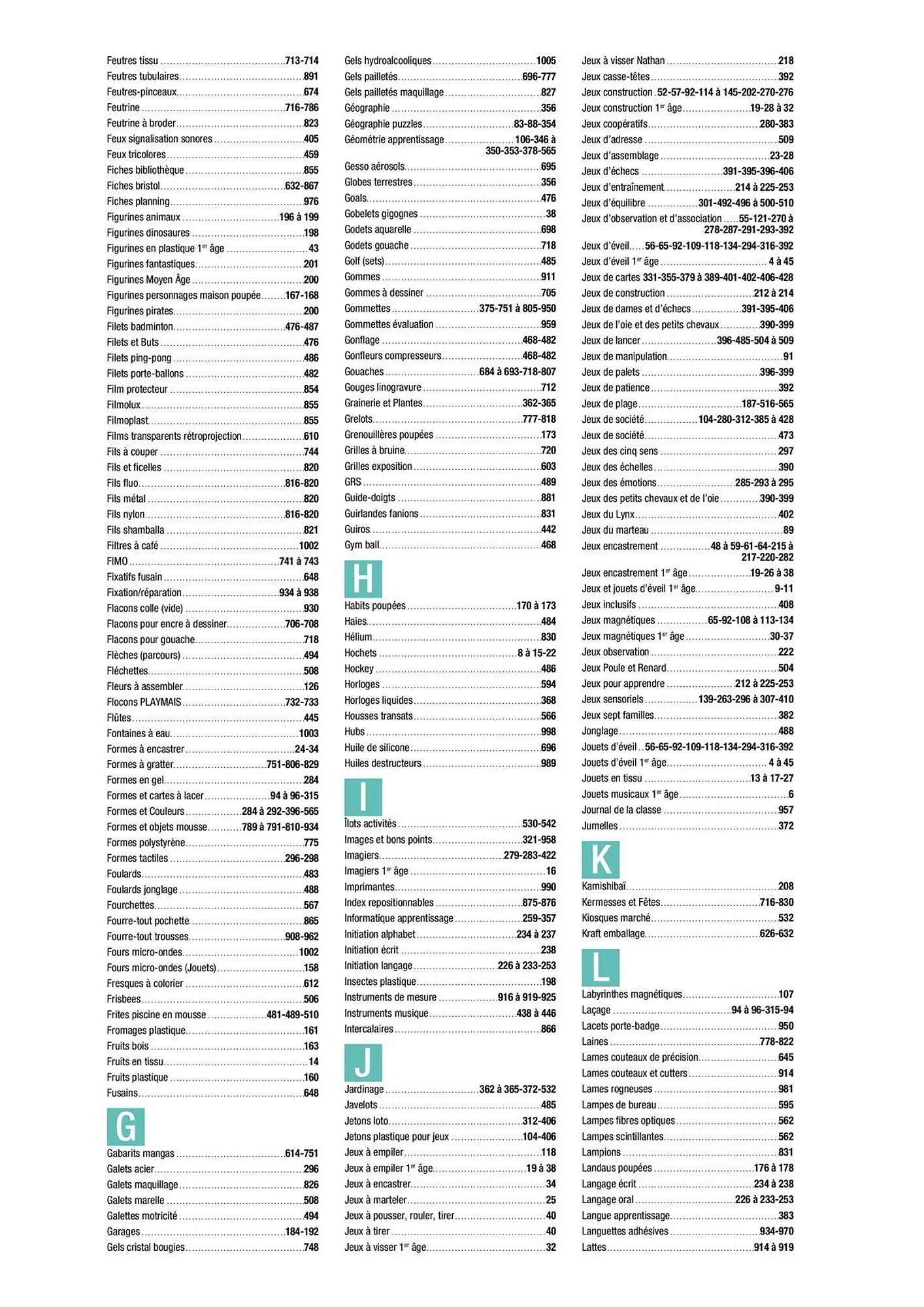 Catalogue Majuscule du 5 mars au 31 décembre 2025 - Catalogue page 20