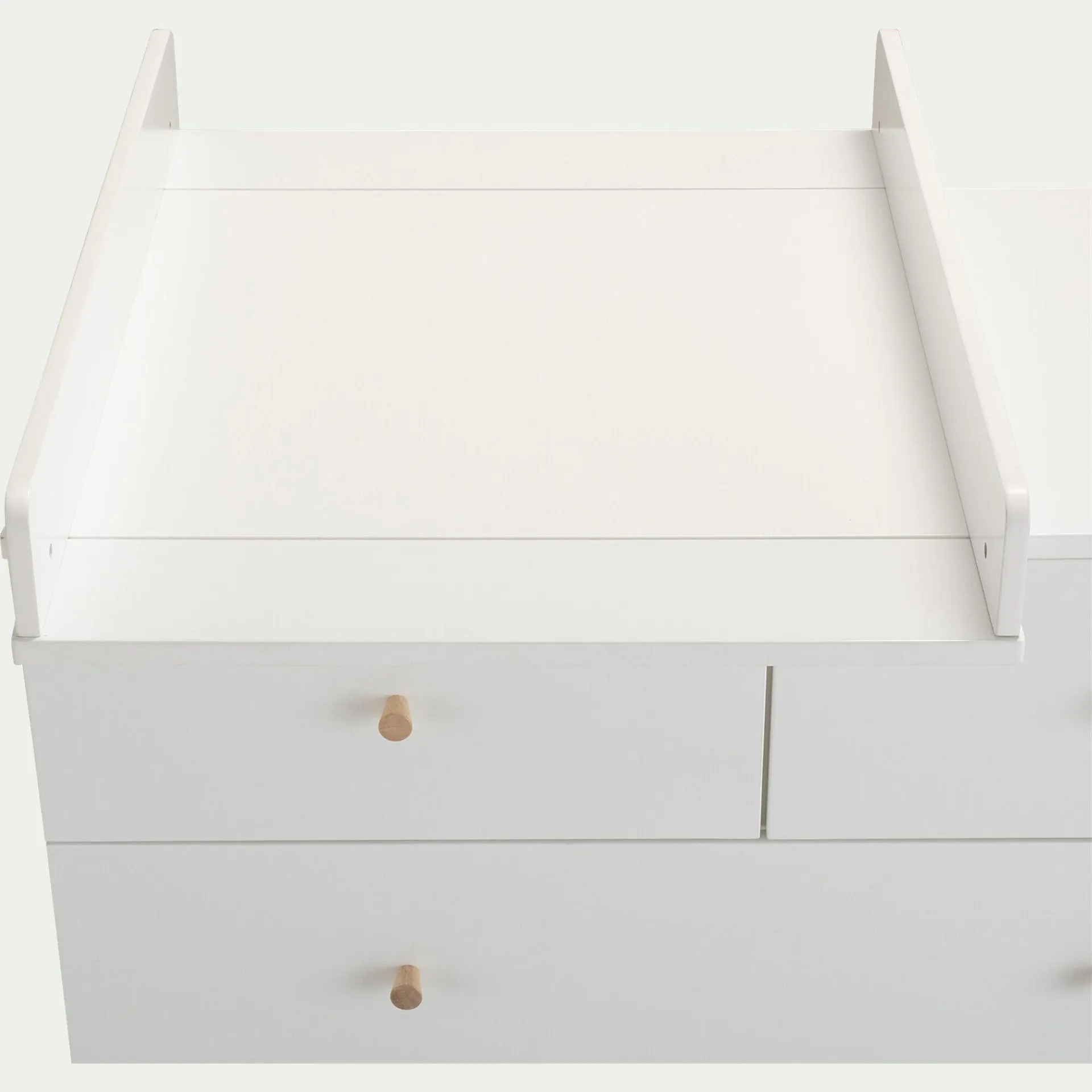 Plan à langer en bois - blanc