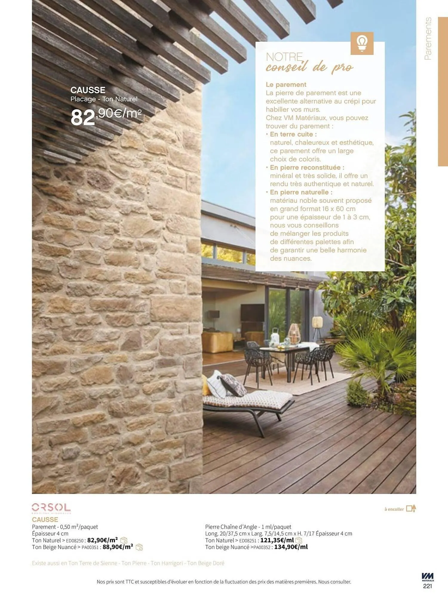 Catalogue VM Matériaux du 11 juin au 30 juin 2026 - Catalogue page 221