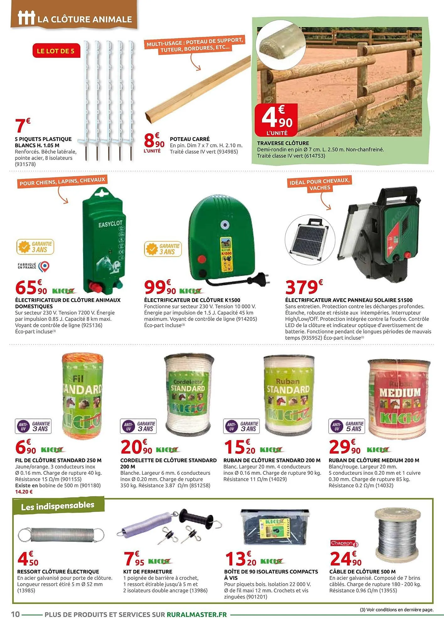 Catalogue Rural Master du 2 mars au 28 mars 2026 - Catalogue page 10