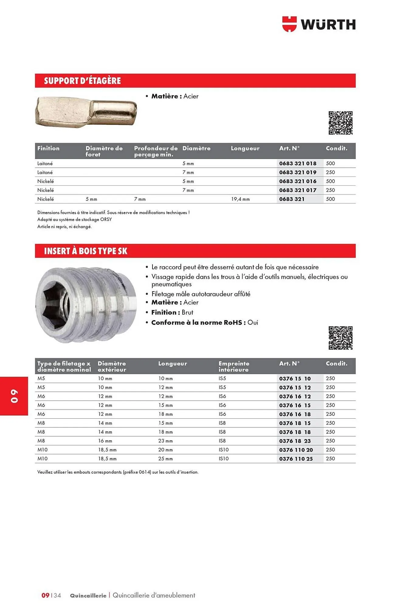 Catalogue Würth du 12 mai au 31 décembre 2025 - Catalogue page 1374