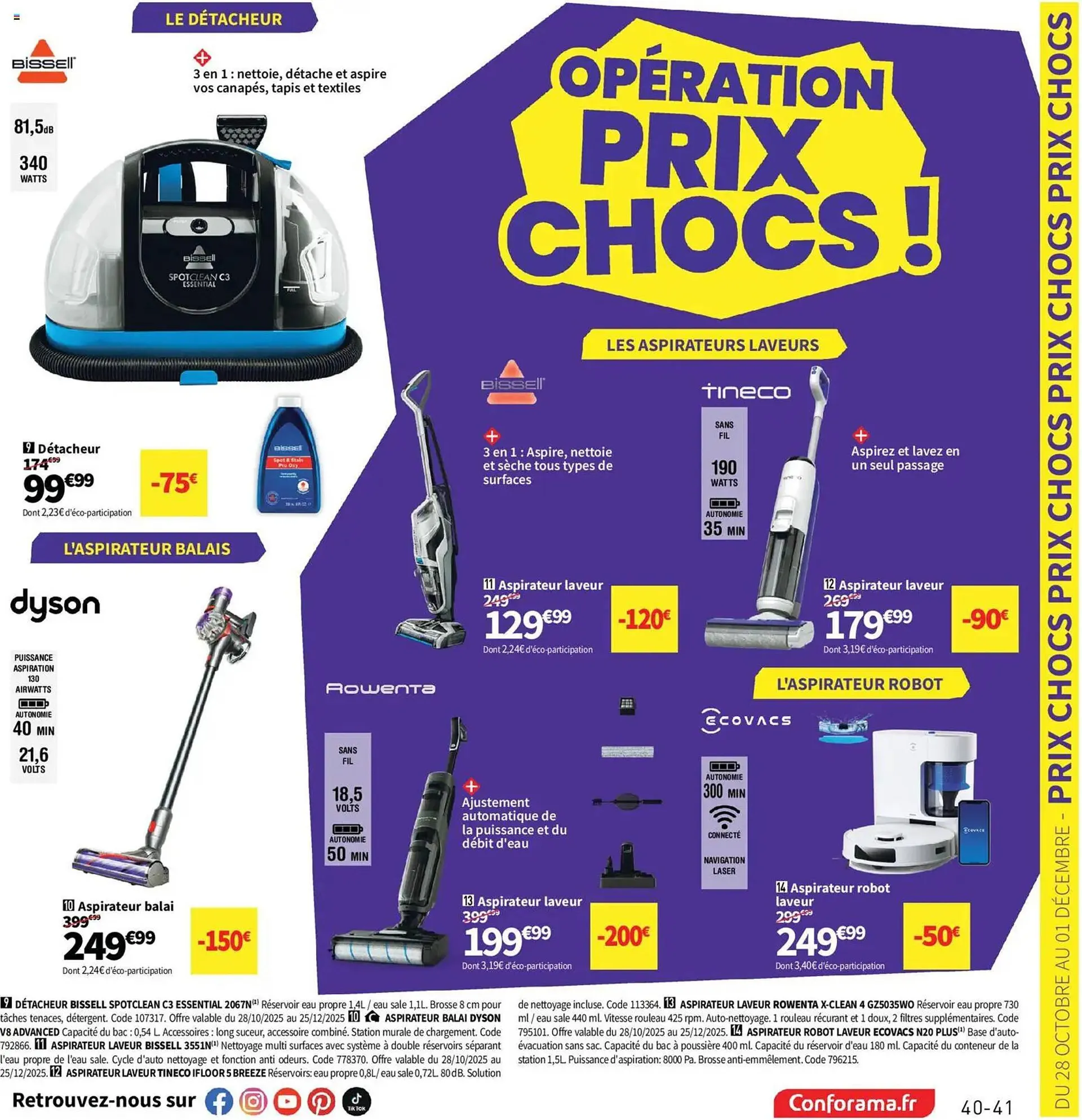 Catalogue Conforama du 28 octobre au 25 décembre 2025 - Catalogue page 41