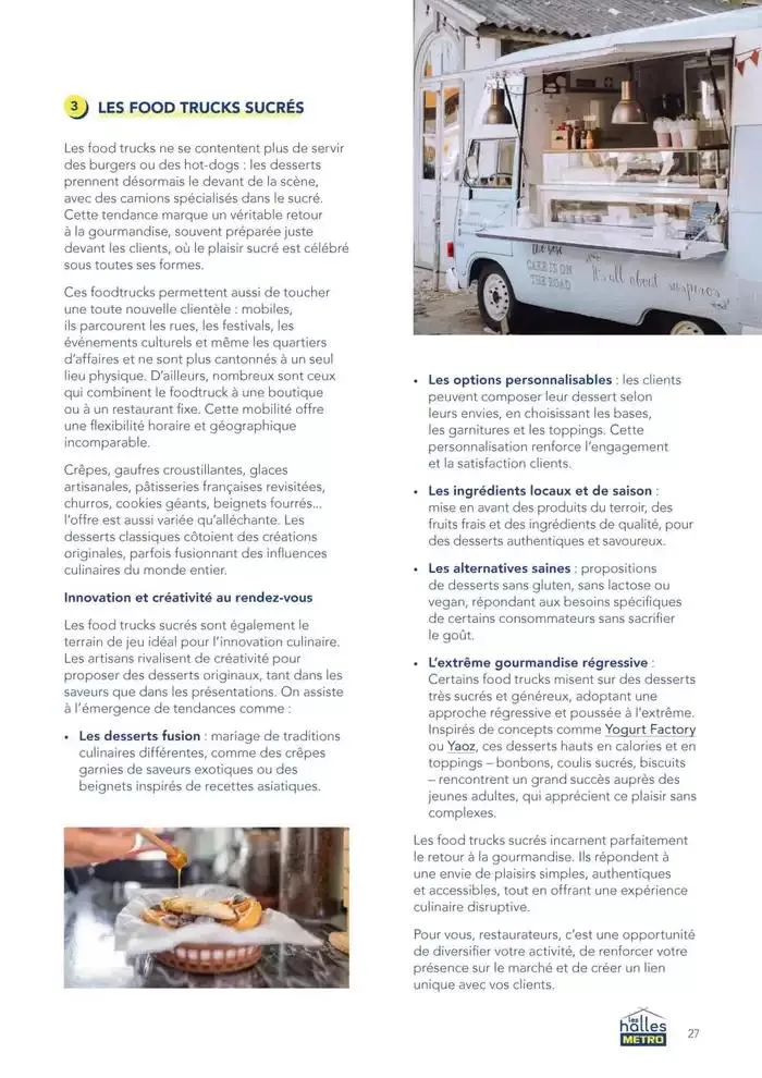 Metro Tendances Restauration 2025 du 3 février au 31 décembre 2025 - Catalogue page 27