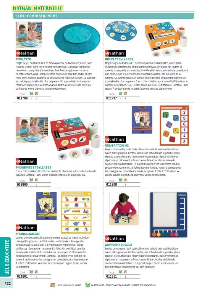 Nos Catalogues Thématiques du 1 janvier au 31 décembre 2025 - Catalogue page 434