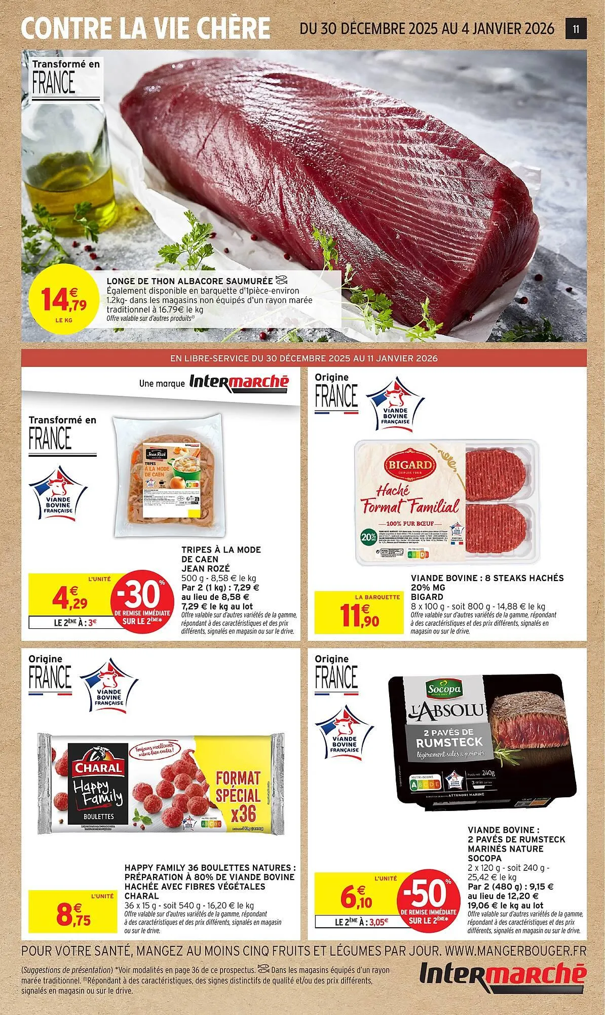 Catalogue Intermarché du 30 décembre au 11 janvier 2026 - Catalogue page 11
