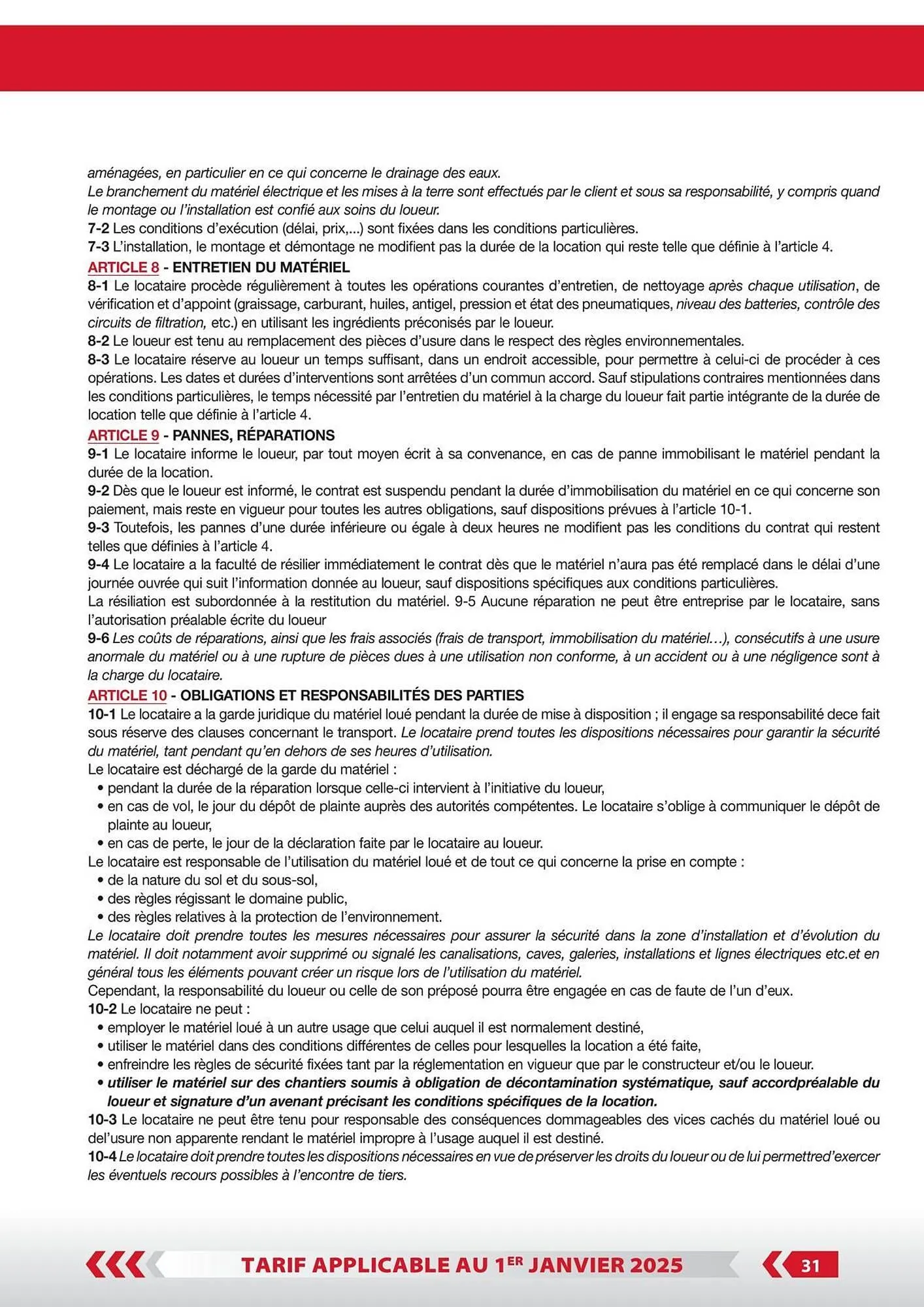 Loxam Catalogue du 3 janvier au 31 décembre 2025 - Catalogue page 27