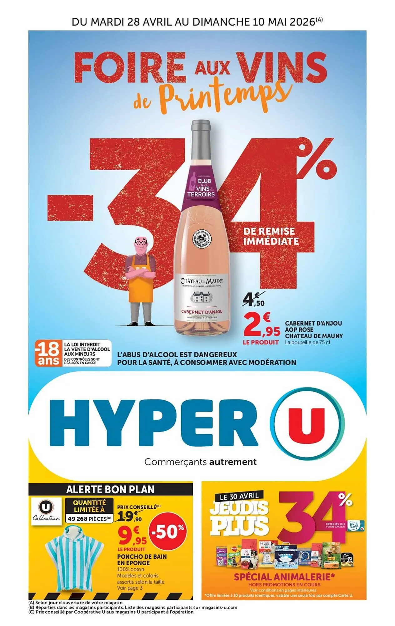 Catalogue Hyper U du 28 avril au 10 mai 2026 - Catalogue page 1