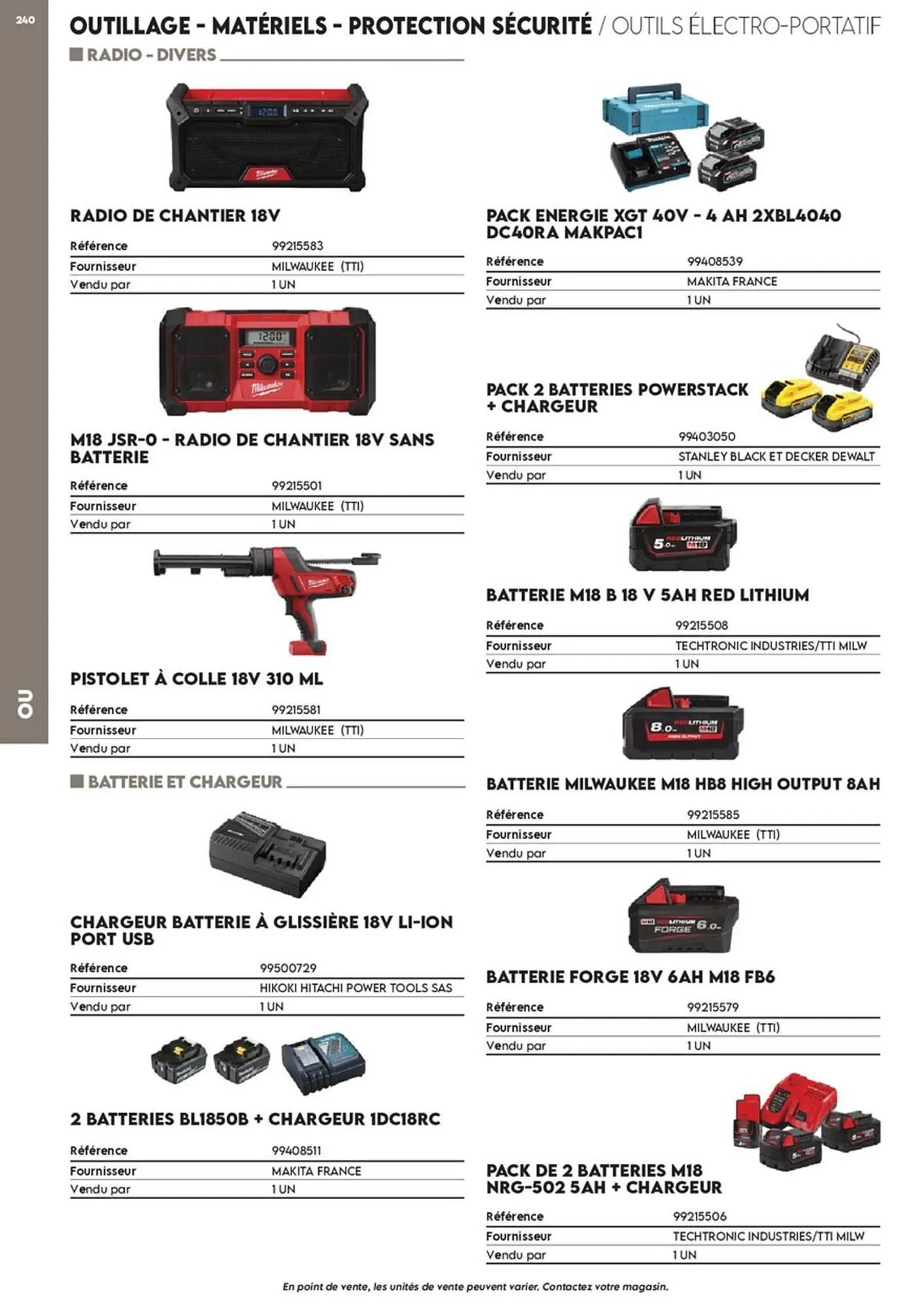 Catalogue Tout faire matériaux du 17 décembre au 30 décembre 2025 - Catalogue page 155
