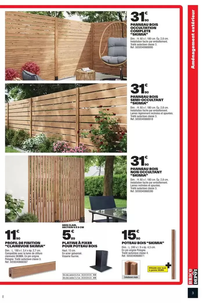 Les arrivages Brico Dépôt du 28 février au 13 mars 2025 - Catalogue page 3