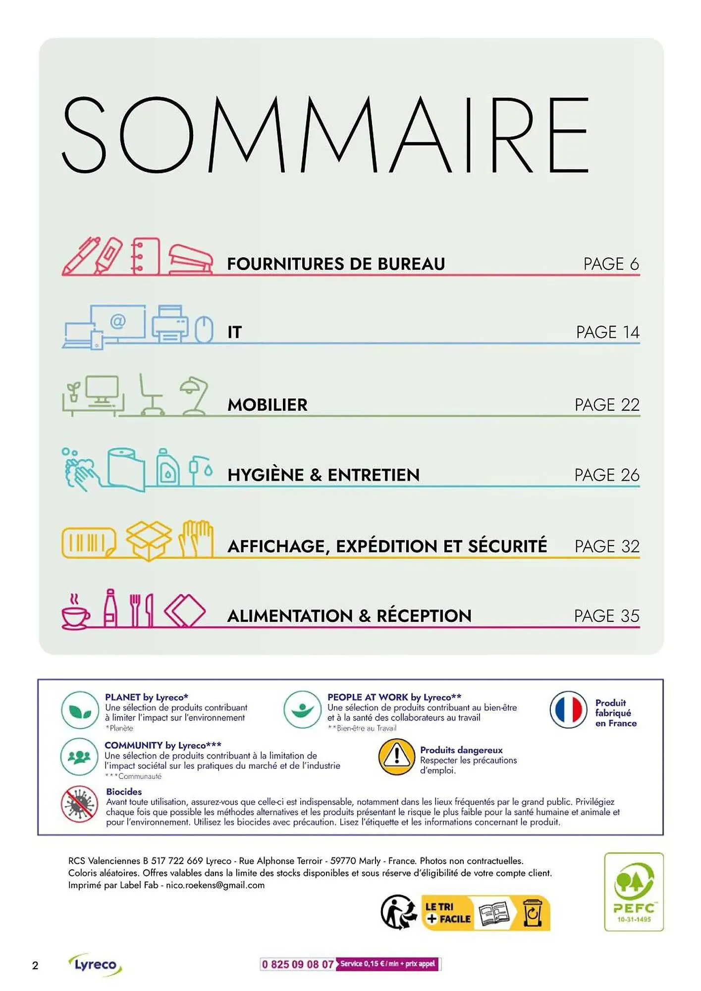 Catalogue Lyreco du 4 mars au 31 mai 2026 - Catalogue page 2