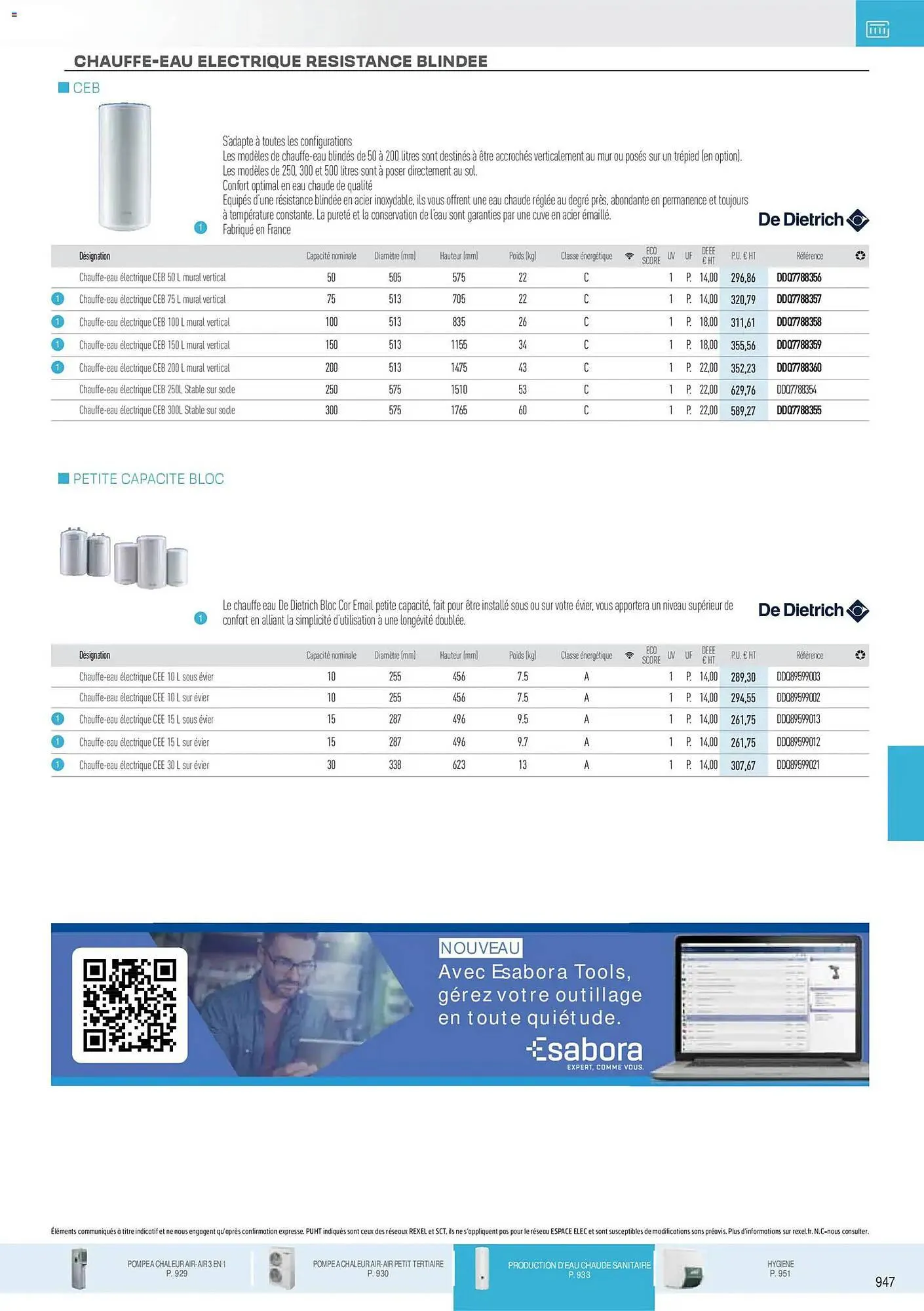 Catalogue Rexel du 18 novembre au 31 décembre 2026 - Catalogue page 159