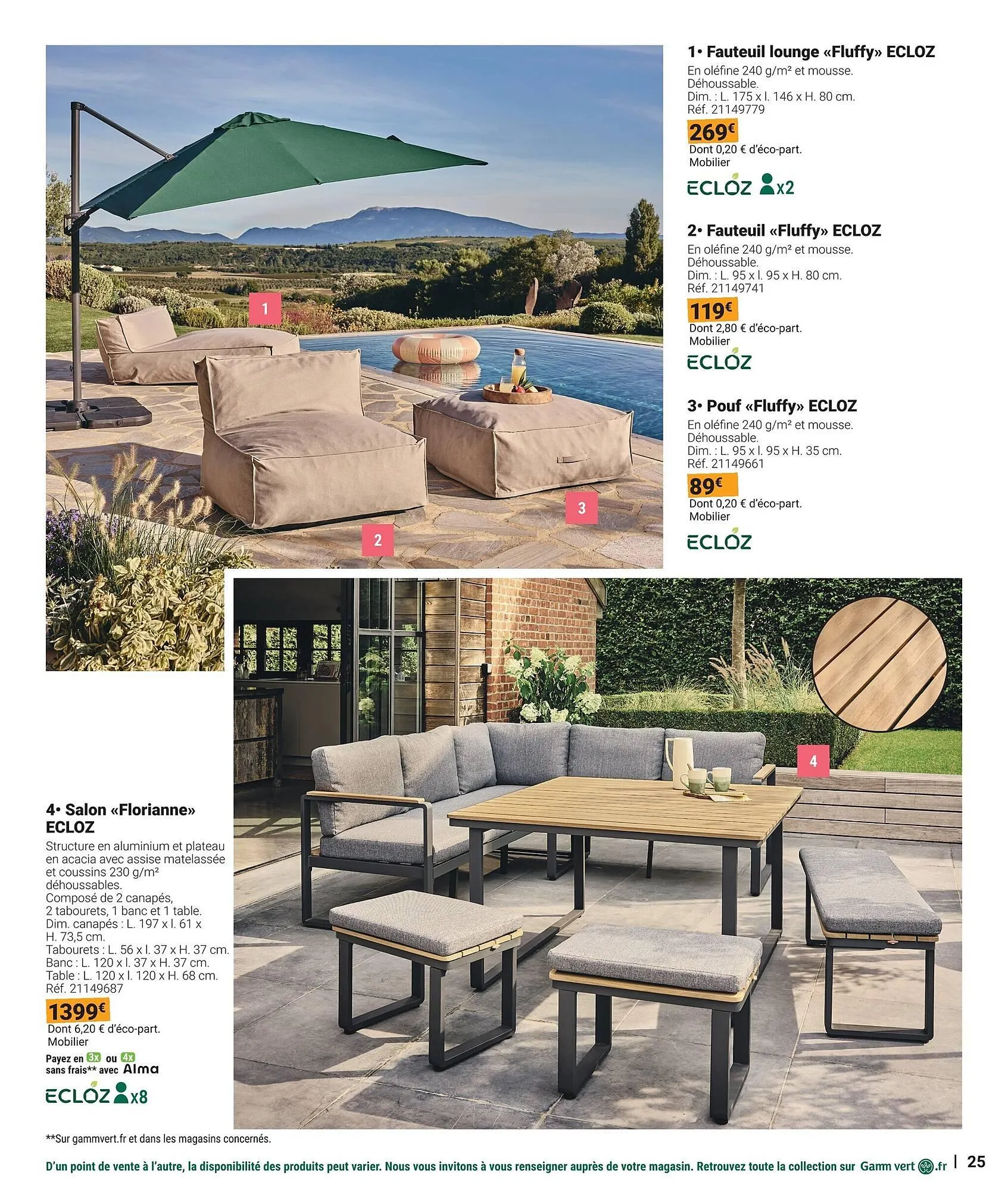 Catalogue Gamm vert du 18 mars au 31 mai 2026 - Catalogue page 25