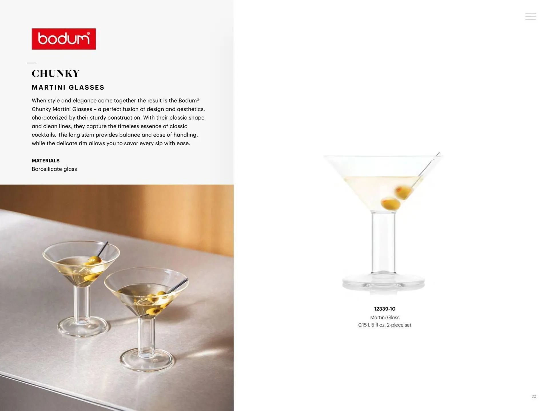 Catalogue Bodum du 9 février au 31 décembre 2026 - Catalogue page 20